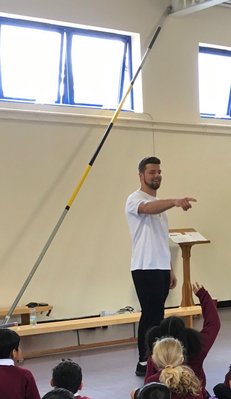 Frankie Speaks in School